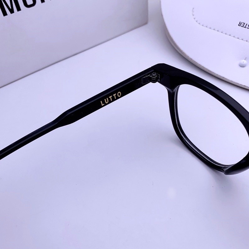 Kính mắt nam nữ gọng vuông Lutto phong cách Hàn Quốc new collection hot trend 2022
