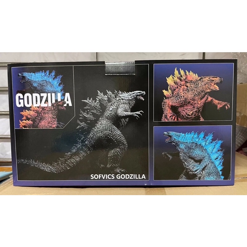 Mô Hình Godzilla Màu Xanh Siêu To, Dài 43CM GIÁ RẺ