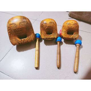 mõ VN lõi mít 8.5cm, 10cm, 12cm (tặng đế dùi bọc cao su tiếng vang ấm)