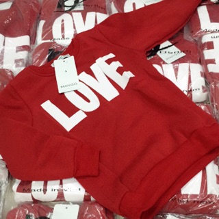 Combo áo nỉ love