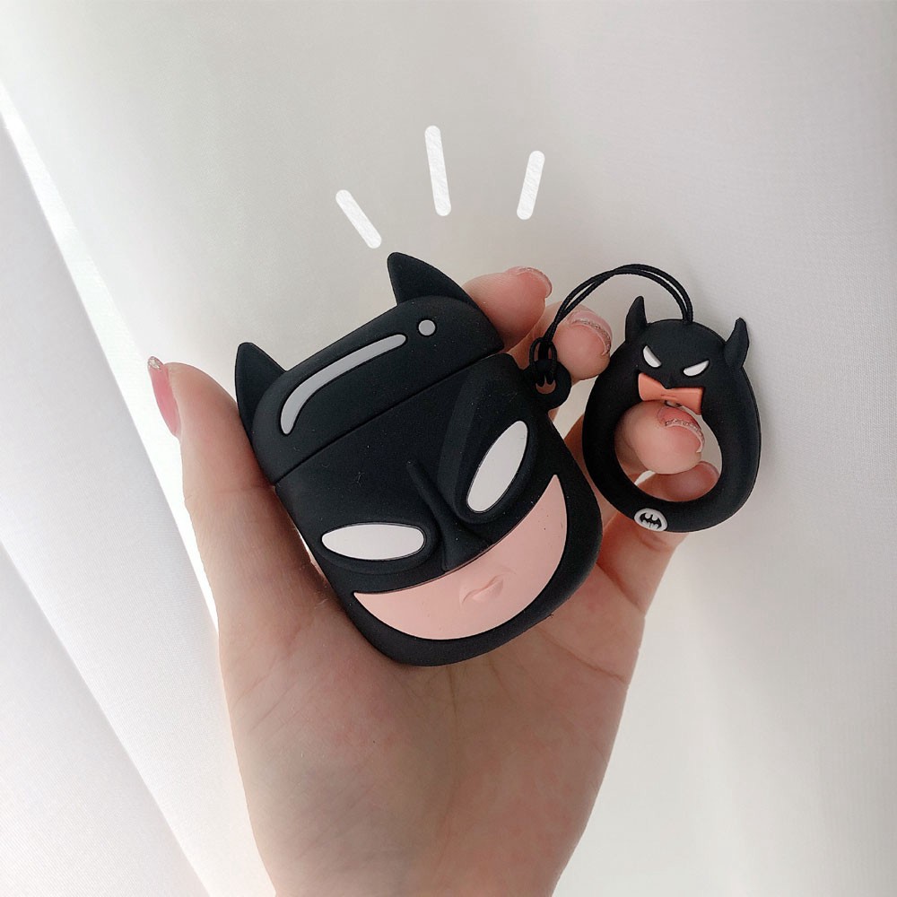 🔥Case Airpods Bảo Vệ Tai Nghe Hình BATMAN🔥 Casei Airpods 1-2/Pro Siêu Cute Dễ Thương