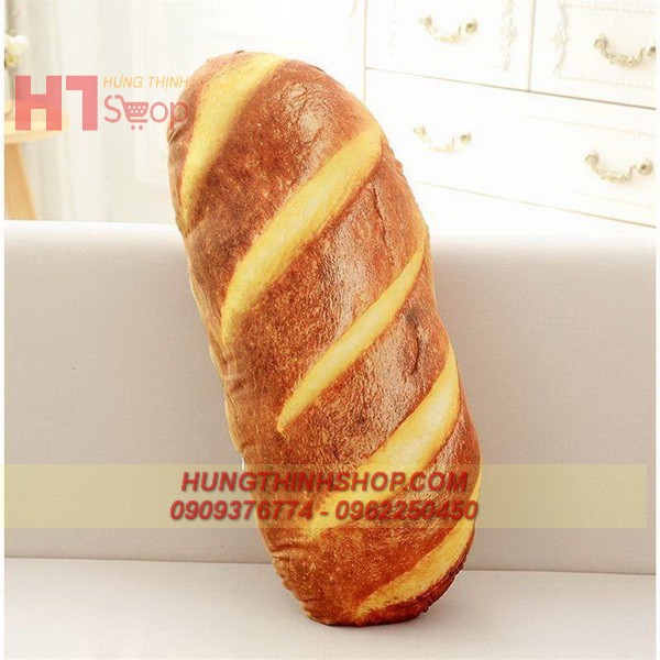 GỐI ÔM Ổ BÁNH MÌ 3D (70 CM) G14