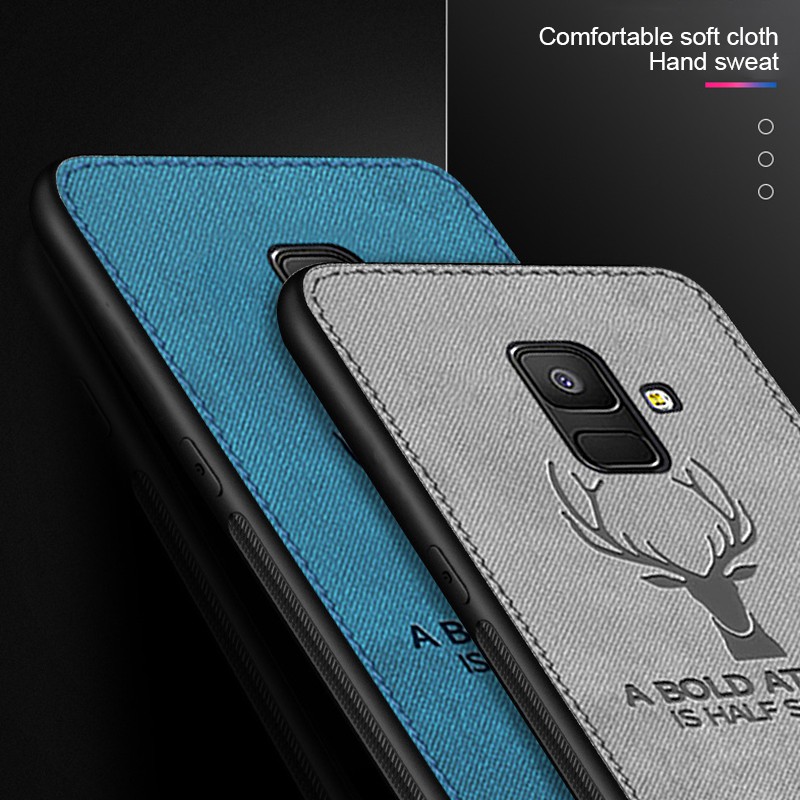 Ốp điện thoại hình nai cho điện thoại Samsung Galaxy A8 A6 Plus j4 j6 Plus 2018 J3 J5 J7 Pro | BigBuy360 - bigbuy360.vn