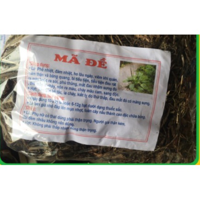 500gram mã đề khô