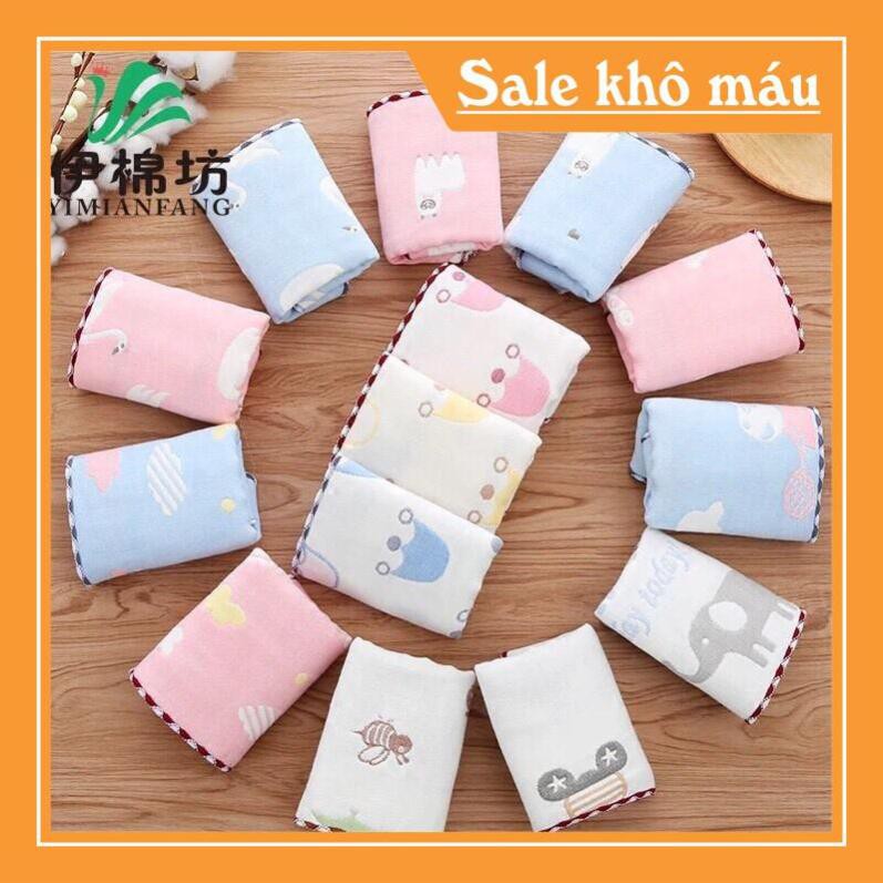 Khăn Sữa, Khăn Mặt Sợi Tre 6 Lớp - Lee Lee Kids -HCM