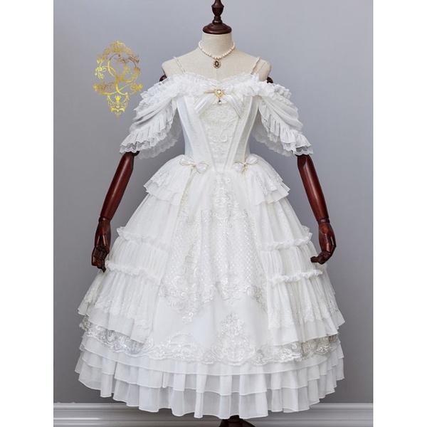 Đầm Cosplay trắng