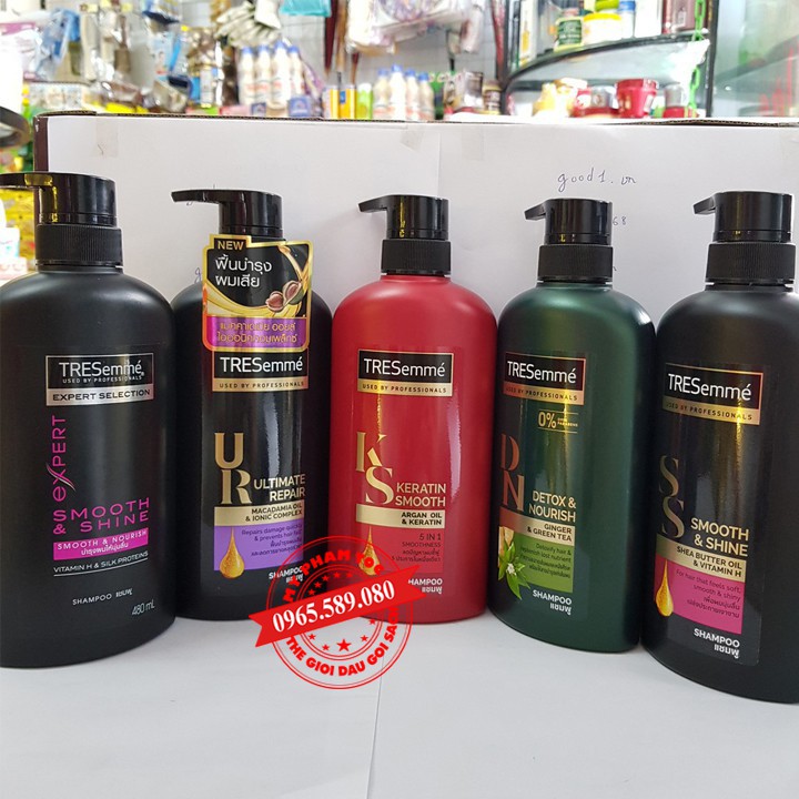 Dầu gội đầu TRESEMME Thái Lan 450ML 5 IN 1 | Dầu gội Thái Lan | Tresemme Thái Lan