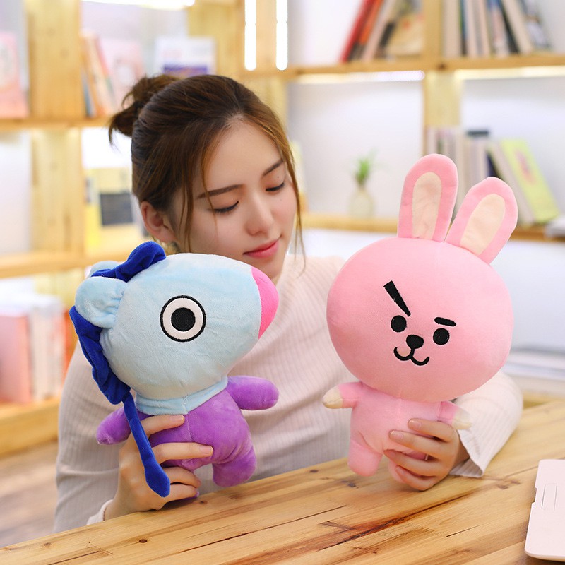 Đồ chơi nhồi bông hình nhân vật BT21 TATA SHOOKY RJ