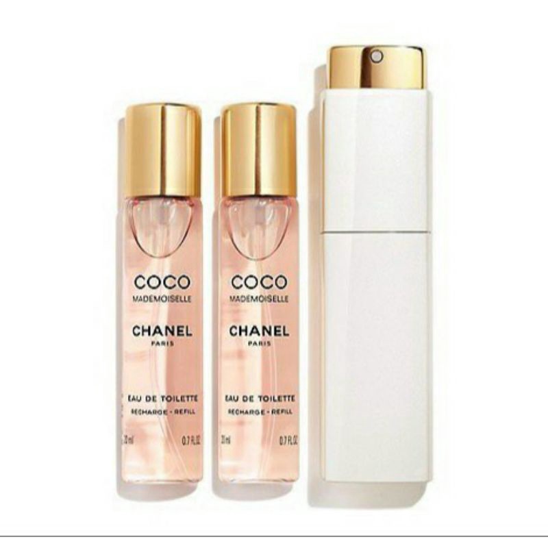 Nước hoa Nữ Chanel Coco Mademoiselle Twist and Spray EDT, 20ml x 3