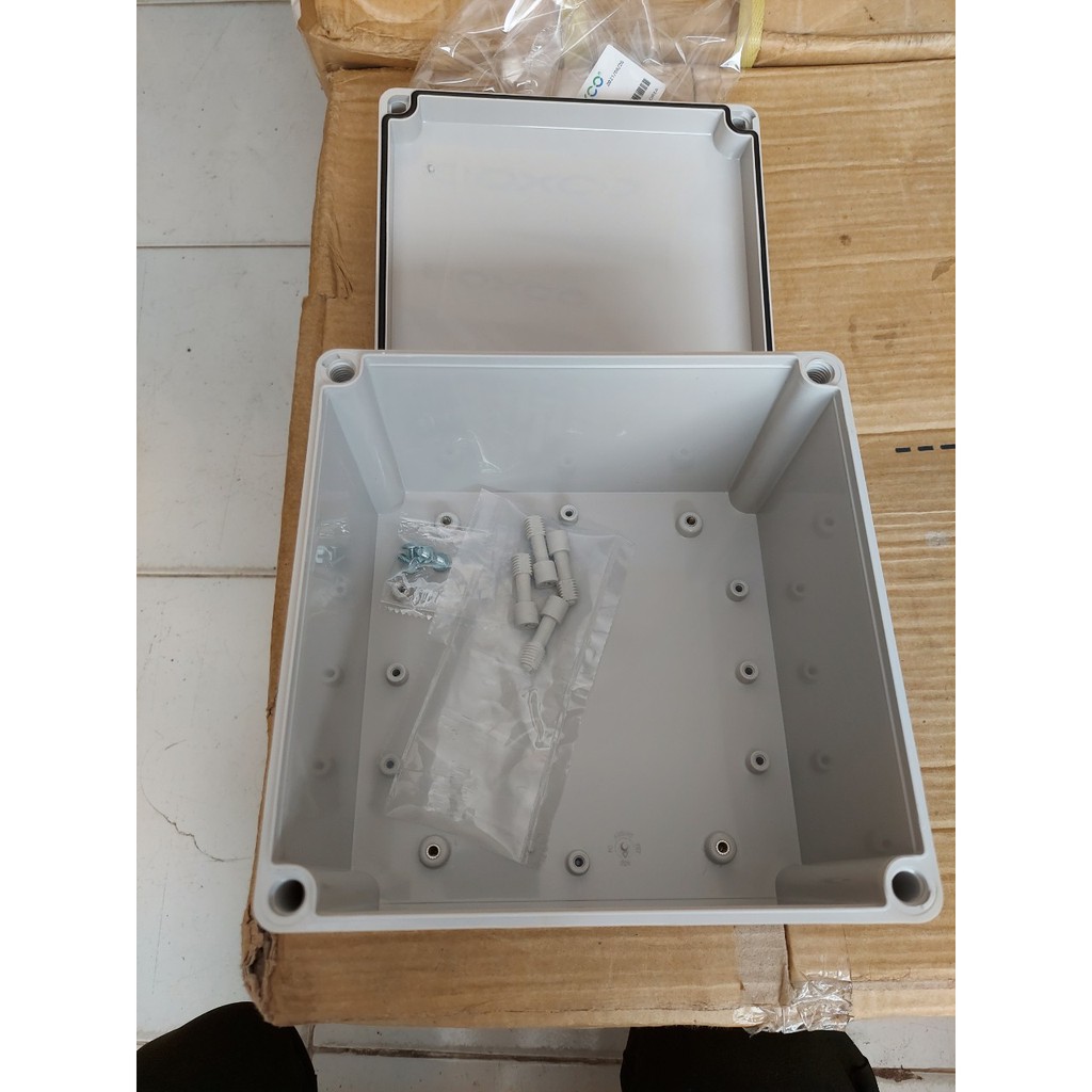 Hộp chống nước bằng nhựa nắp đục IP67 Boxco BC-AGS-202013