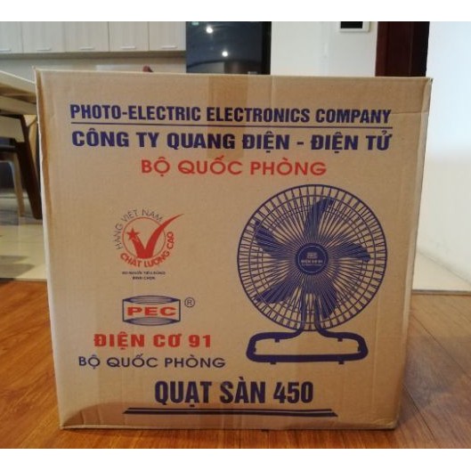 Quạt Chân Quỳ - Quạt Sàn 450 điện cơ 91 - Bộ Quốc Phòng, Quạt khỏe, Chắc Chắn, Tiết kiệm Điện Năng, Bảo hành 12 Tháng.