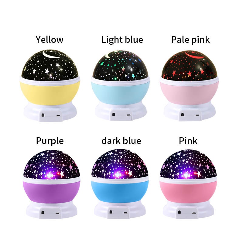 Đèn Ngủ led Xoay Kết Nối Bluetooth Hình Bầu Trời Sao Kèm Điều Khiển Từ Xa