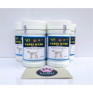Canxi nano chó mèo cho chó bầu phục hồi bị hạ bàn tai cụp (150viên/lọ)