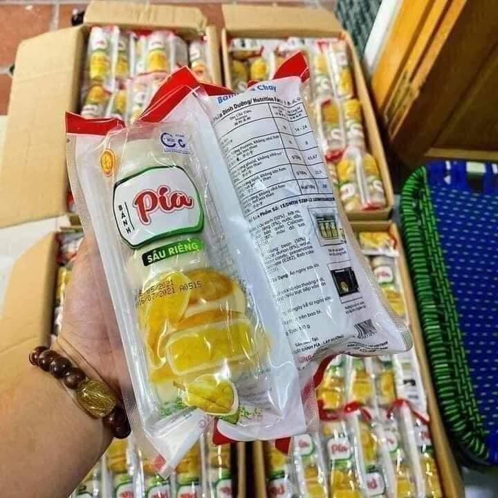 1 gói 5 cái  bánh pía mini vị sầu riêng