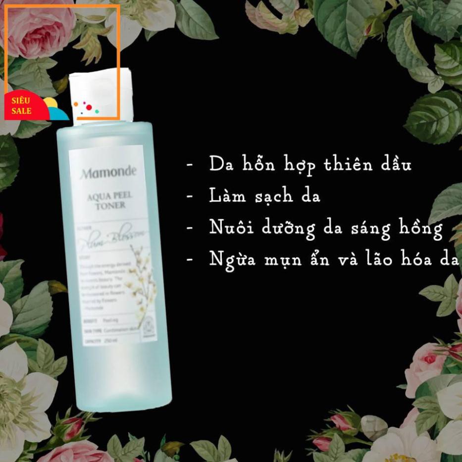 [Sẵn Hàng ] Nước Hoa Hồng Diếp Cá Mamonde Toner 250ML