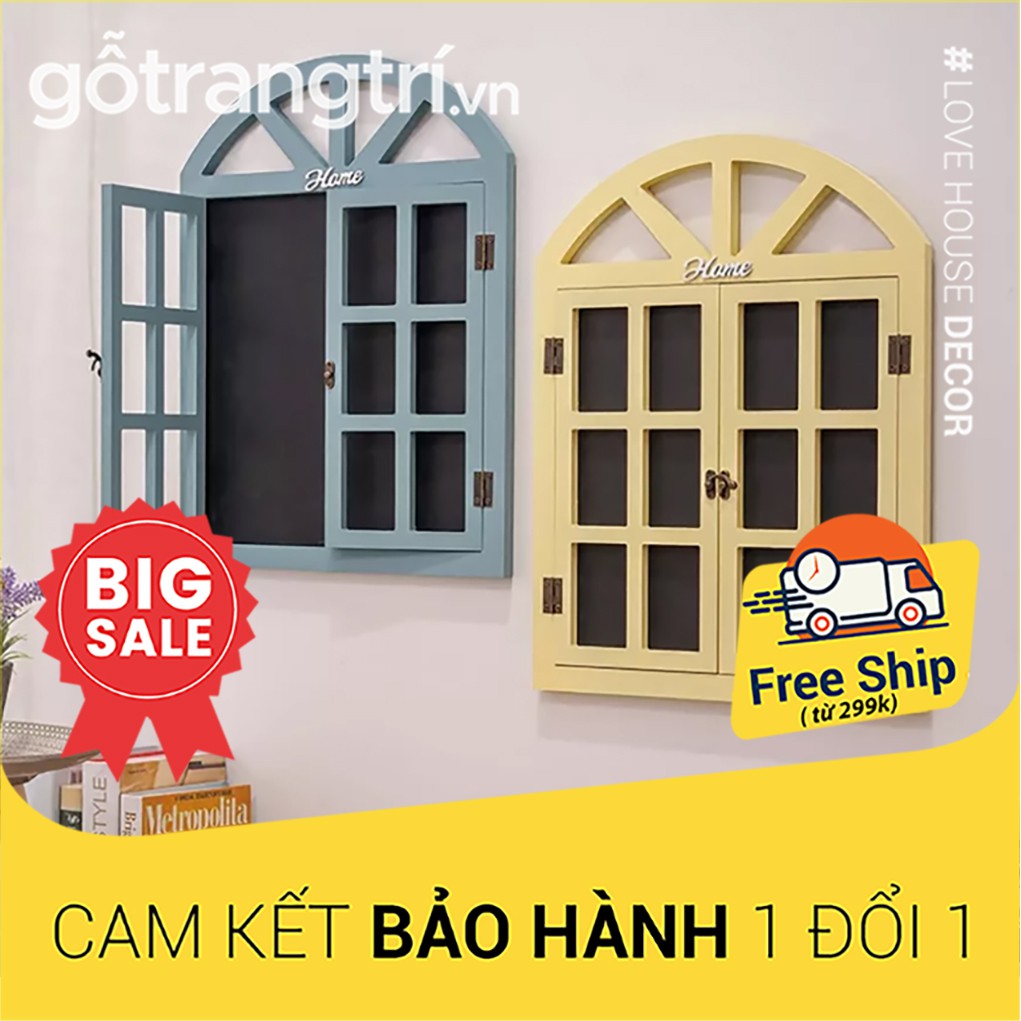 Bảng viết treo tường hình cửa sổ, cửa sổ trang trí phòng, cửa sổ trang trí lớp, cửa sổ giả trang trí l