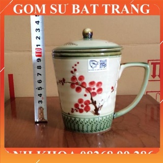 Siêu sale - cốc sứ có nắp đậy bát tràng - gốm sứ bát tràng anh khoa
