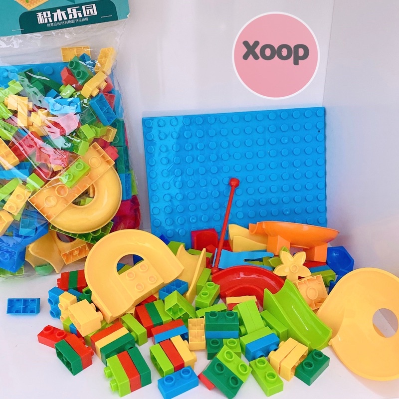 SALE !!! ĐỒ CHƠI ! LEGO XẾP HÌNH CẦU TRƯỢT 118 chi tiết (3tuổi trở lên) (SP001653 )