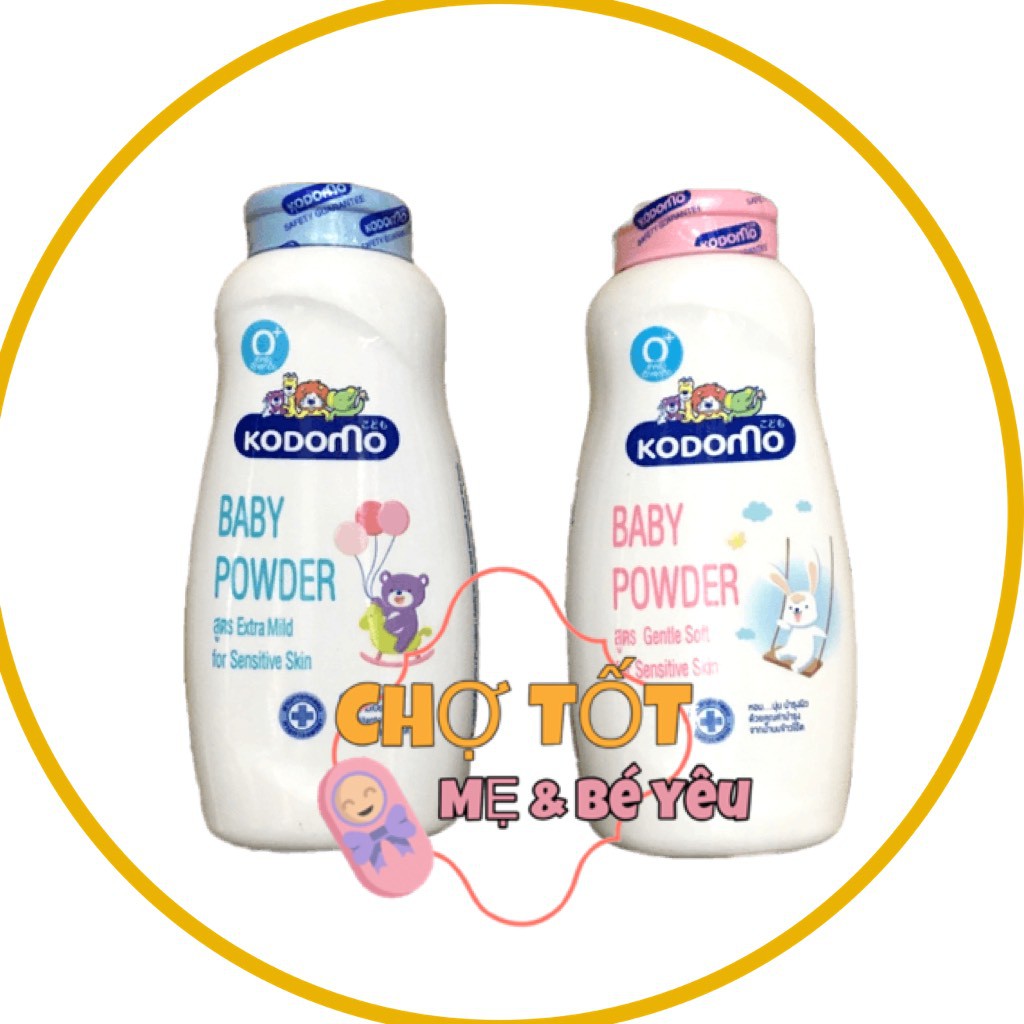 Phấn Cho Bé , Phấn Dưỡng Ẩm, Phấn Rôm Sảy Kodomo Thái Lan 50gr/180gr/350gr