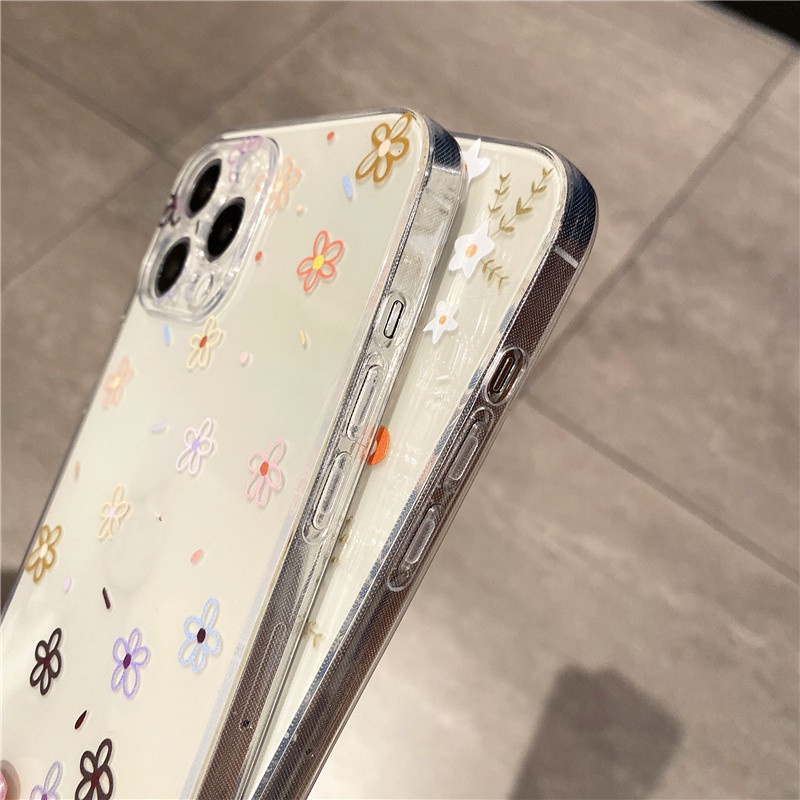 Ốp Điện Thoại TPU Dẻo Trong Suốt Họa Tiết Hoa Nhỏ Xinh Cho OPPO Reno8 Z 8Pro Reno 8 8Z 7 7Z 7Pro 6Z 6 Z Pro 5G 4G 2022