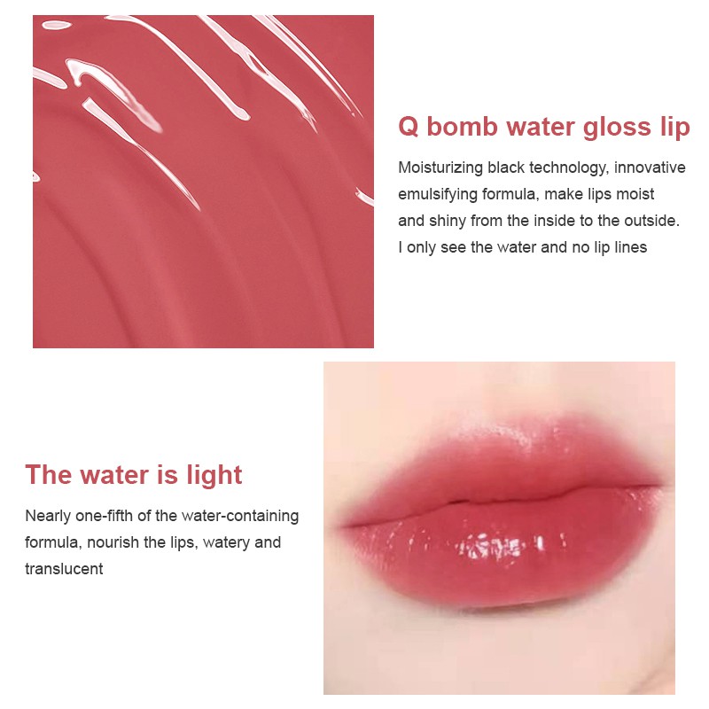 (Hàng Mới Về) Son Môi Dạng Lỏng Hiệu Ứng Gương Lâu Trôi Chống Thấm Nước Không Dính Cốc | BigBuy360 - bigbuy360.vn