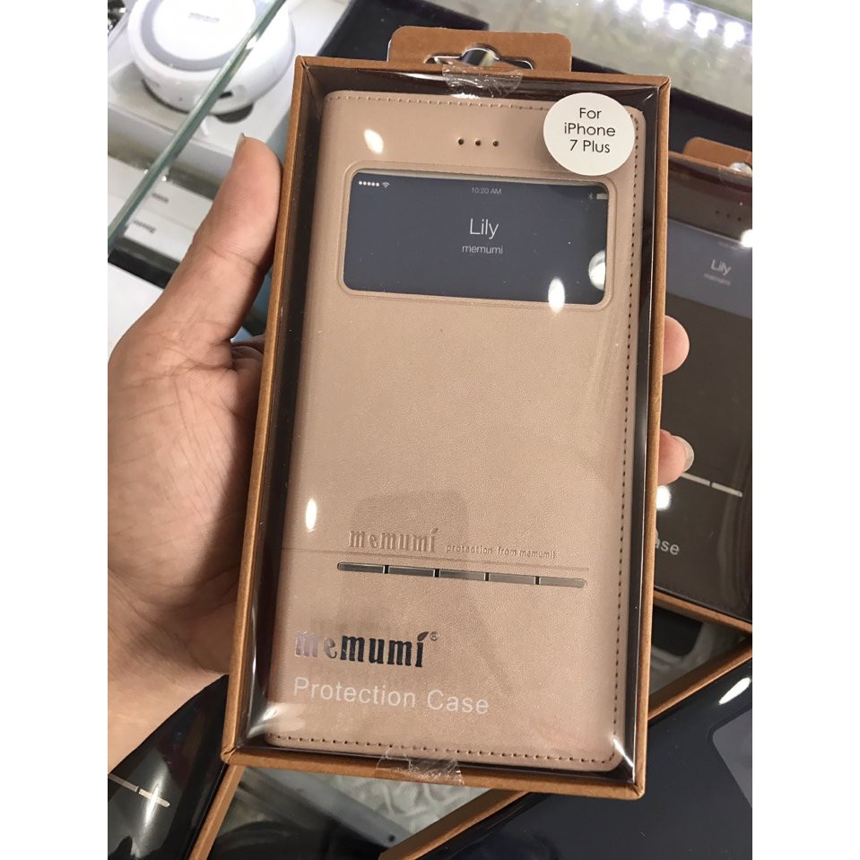 Bao da iphone 7 Cao Cấp Memumi