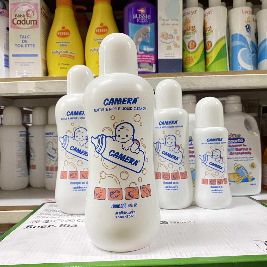 Nước rửa bình sữa Camera 900ML/500ML/250ML