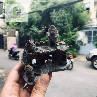 Mô hình lâu đài trang trí bể cá