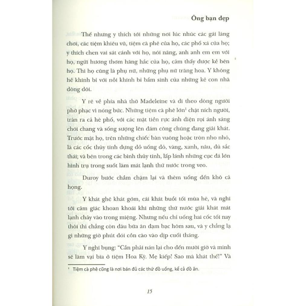 Sách - Ông Bạn Đẹp - Tác giả Guy De Maupassant (Tiểu Thuyết) - Bách Việt