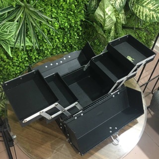 Cốp đựng đồ mỹ phẩm, đồ nail, đồ phun xăm 2 tầng 4 khay 390k