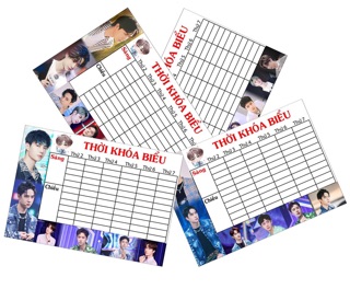 Thời khoá biểu vương nhất bác 2 ảnh
