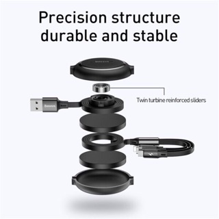 Cáp sạc rút 3 đầu Baseus chính hãng