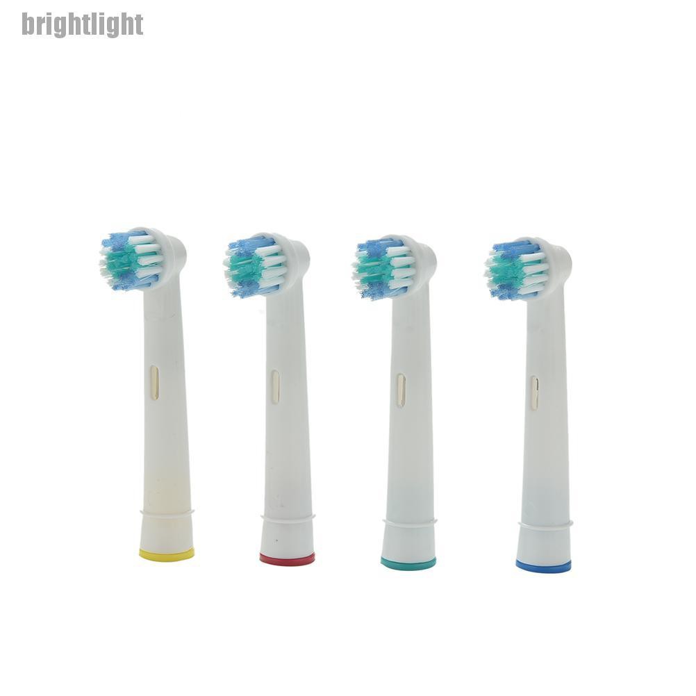 Set 4 Đầu Bàn Chải Đánh Răng Điện Eb17-4 Thay Thế Cho Braun Oral B