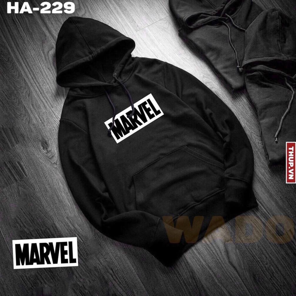 SALE- 6 mẫu Áo nỉ hoodie thu đông hình marvel avenger form suông rộng có mũ unisex, chất nỉ bông áo hoodie đẹp