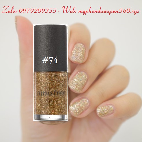 Sơn Móng Tay – Innisfree Real Color Nail - Màu số 74