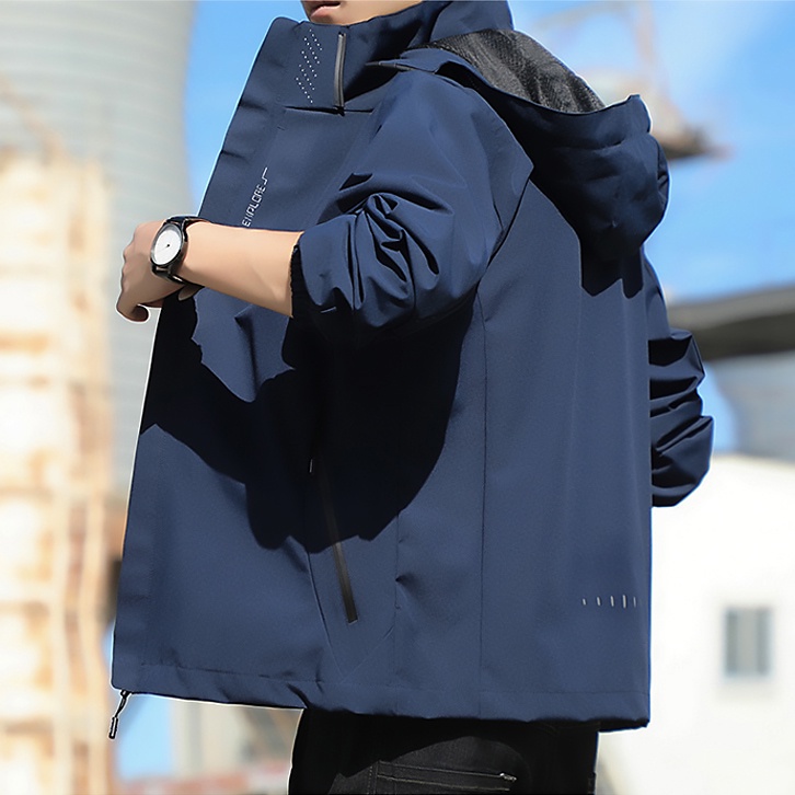 ÁO KHOÁC GIÓ NAM NỮ, ÁO GIÓ 2 LỚP CHẤT LIỆU GIÓ TRÁNG NANO MỀM MỊN VÀ CHẤT GIÓ CHỐNG NƯỚC THE1997 AK01
