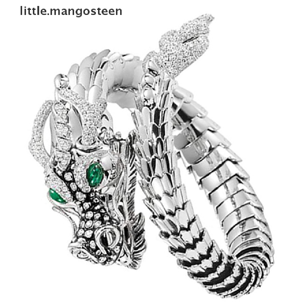 [little.mangosteen] Nhẫn Hình Rồng Trung Hoa Có Thể Điều Chỉnh Kích Cỡ Cho Nam Và Nữ