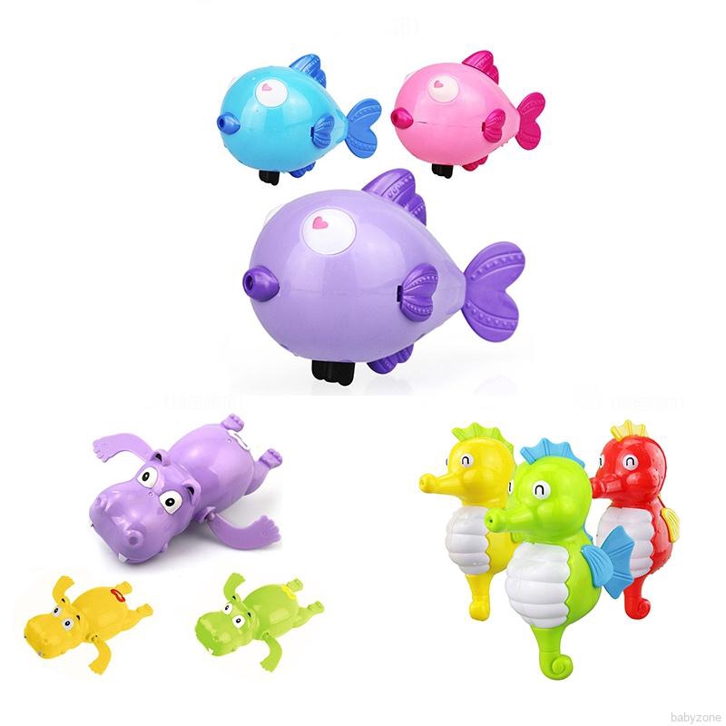 Đồ Chơi Lên Dây Cót Hình Con Vật Đáng Yêu Bằng Nhựa Cho Bé Vui Chơi Khi Tắm