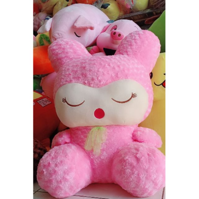 GẤU BÔNG THỎ HỒNG 1M1
