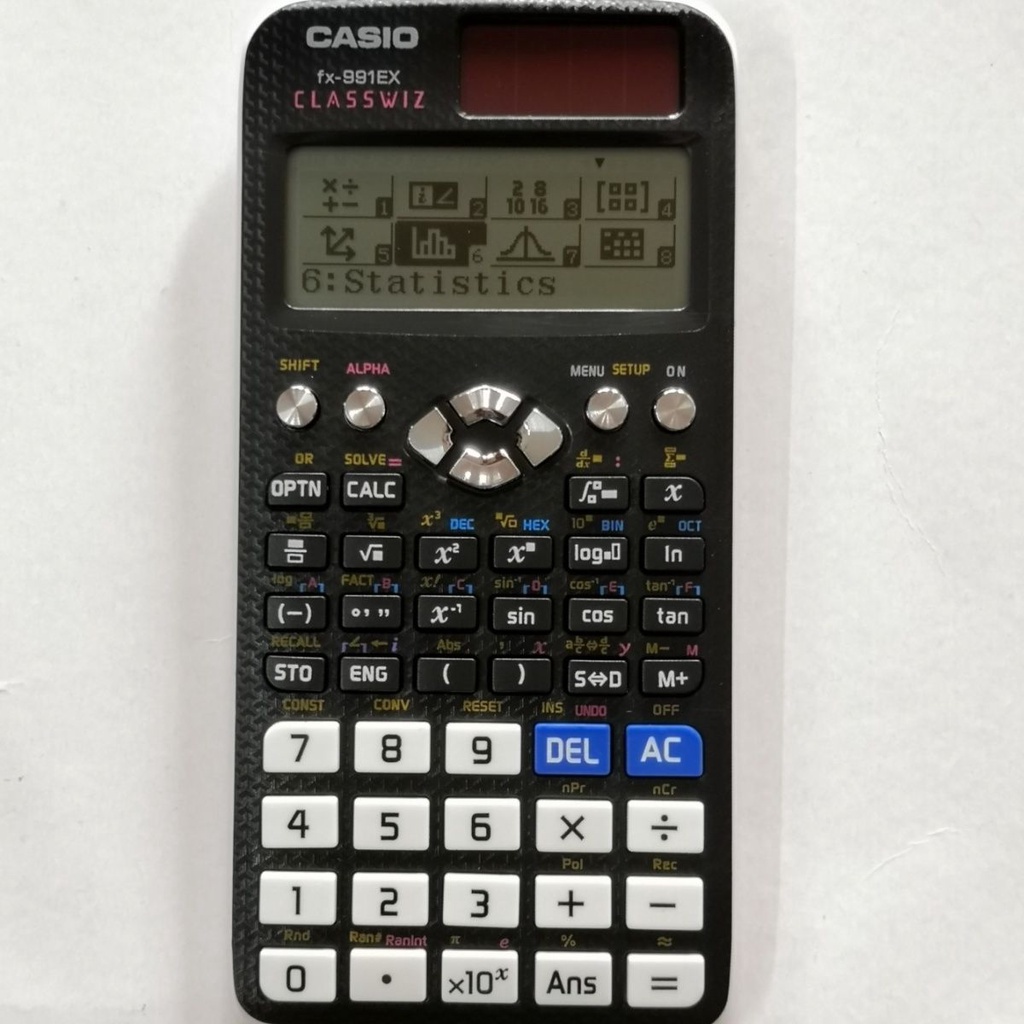 Máy Tính Bảng Fx-991EX Phiên Bản Tiếng Anh 552 Chức Năng Khoa Học