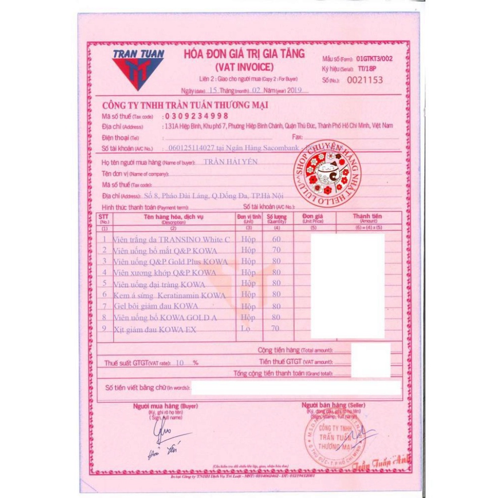 VIÊN UỐNG TRẮNG DA, MỜ NÁM TRANSINO WHITE C 60/120/240 VIÊN NHẬT BẢN | Thế Giới Skin Care