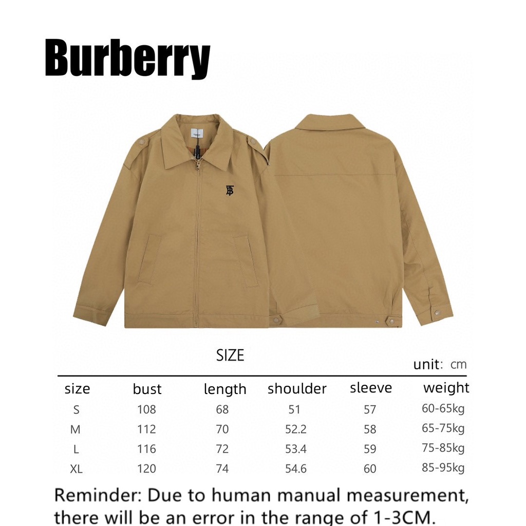 Áo Khoác Chống Gió Thêu Logo Burberry 100% Chính Hãng Thời Trang Công Sở Cho Nam Giới 2022