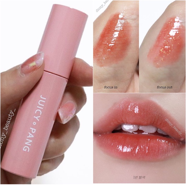 SON TINT BÓNG APIEU JUICY PANG SPARKLING TINT