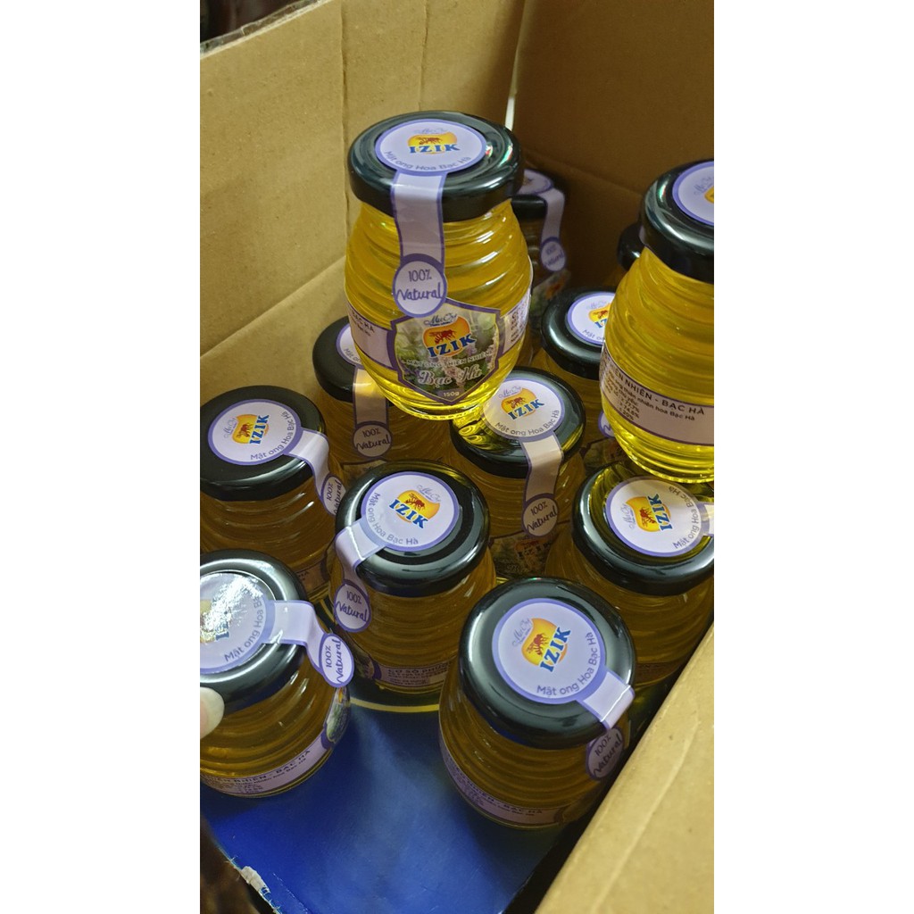 Mật Ong Bạc Hà cao nguyên đá Hà Giang 100% nguyên chất-150gram