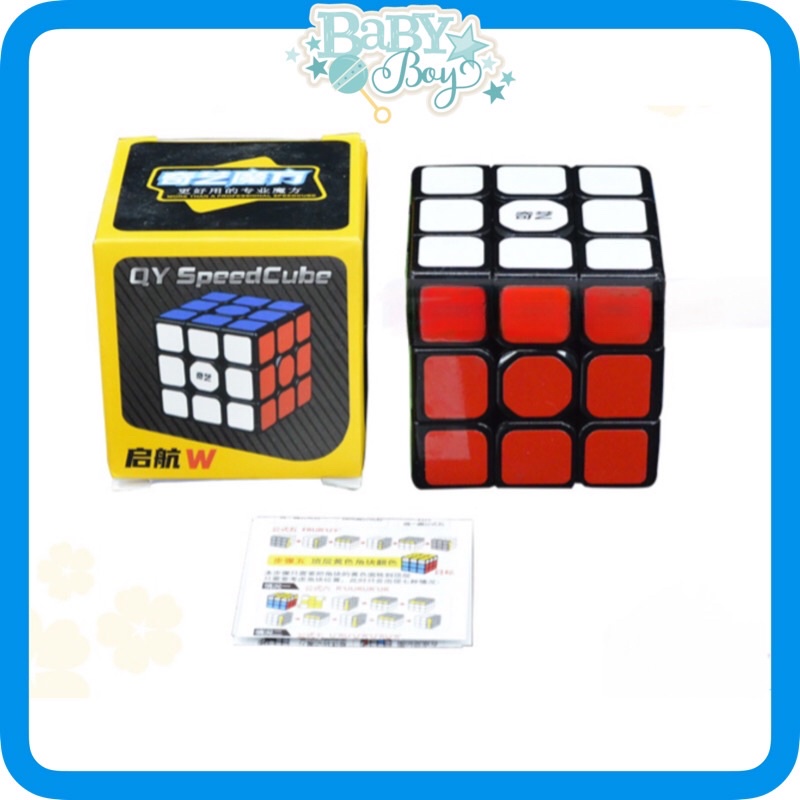 Rubik 3x3 QiYi Sail W Rubic 3 Tầng Khối Lập Phương 3x3x3 Đồ Chơi Thông Minh