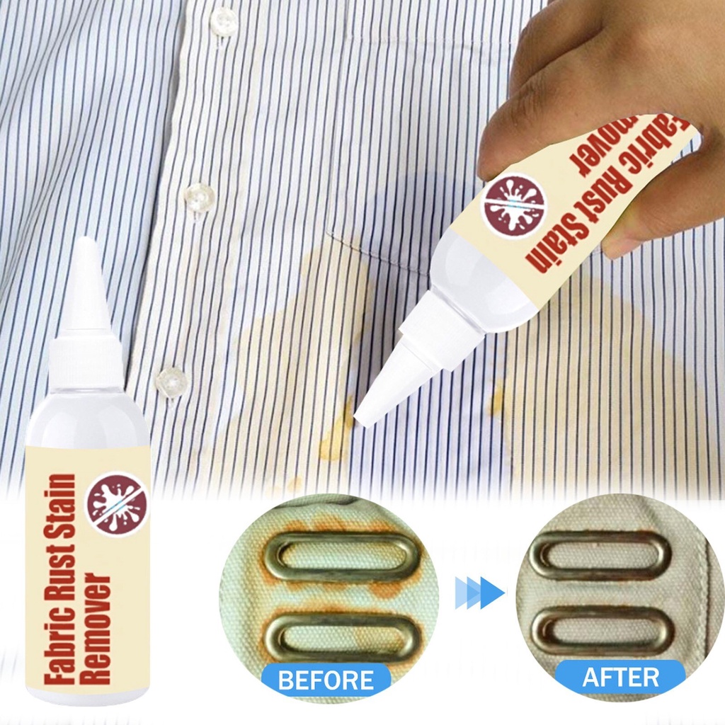 Dung Dịch Loại Bỏ Vết Bẩn Rỉ Sét Cho Quần Áo 100/50ml