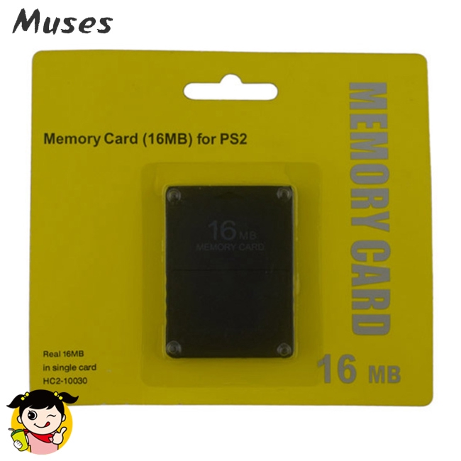 Muse07 Thẻ nhớ dành cho Sony Playstation 2 PS2 8MB 16MB 32MB 64MB 128MB 256mb