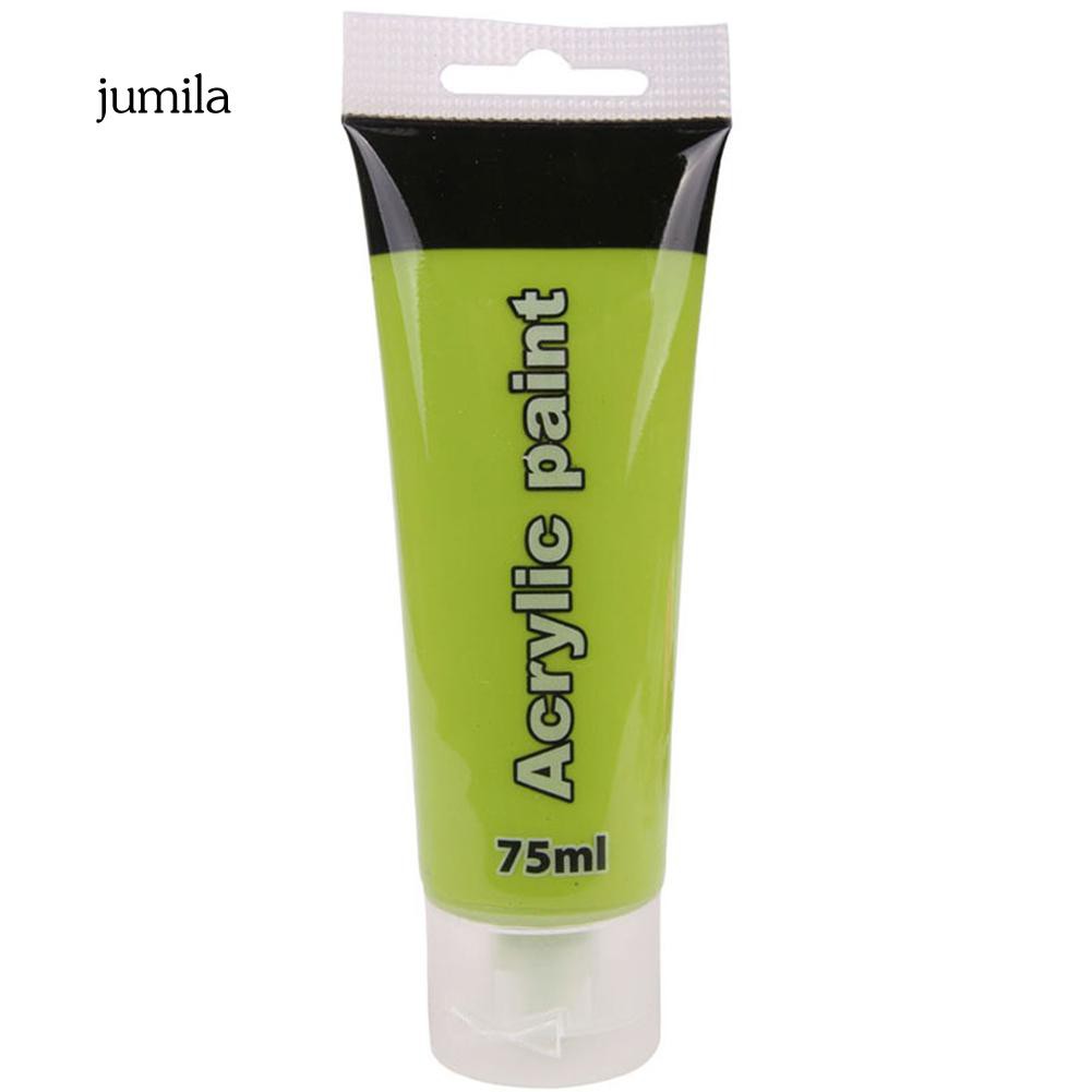 Tuýp màu vẽ Acrylic 75ml nhiều màu cho người mới bắt đầu