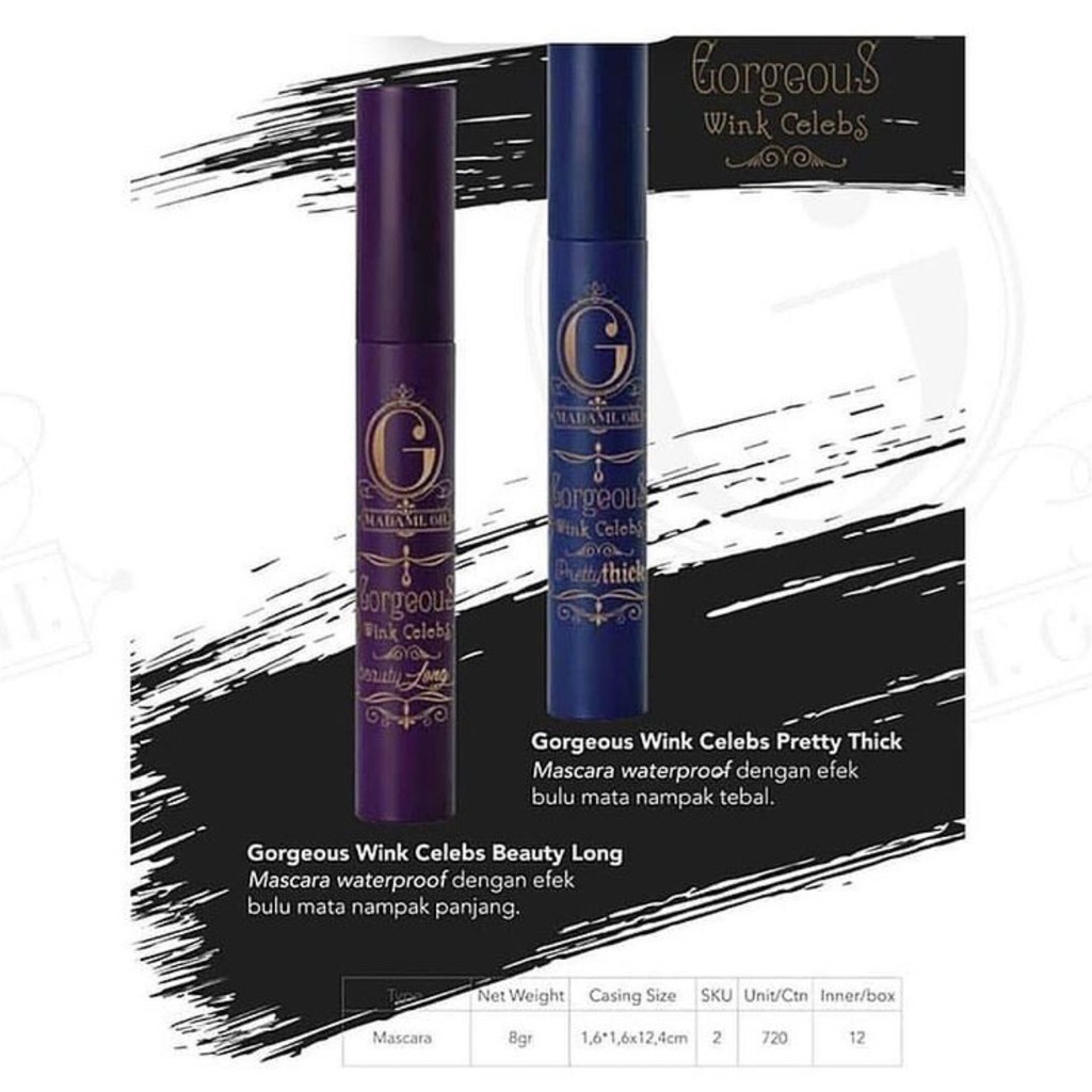 (Hàng Mới Về) Mascara Elok - Madame Gie Làm Đẹp Lông Mi | BigBuy360 - bigbuy360.vn