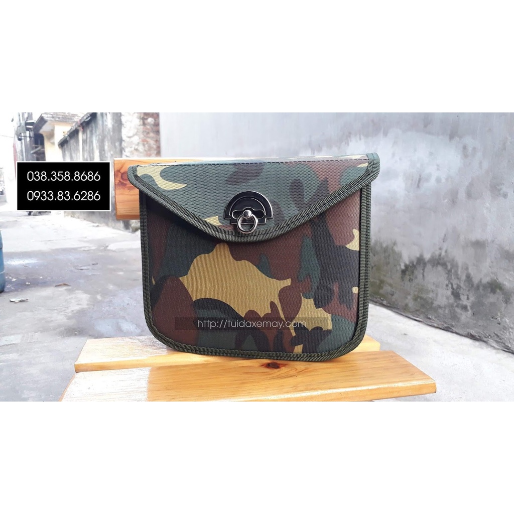 Túi Da Treo Xe Máy GD Mẫu Vuông